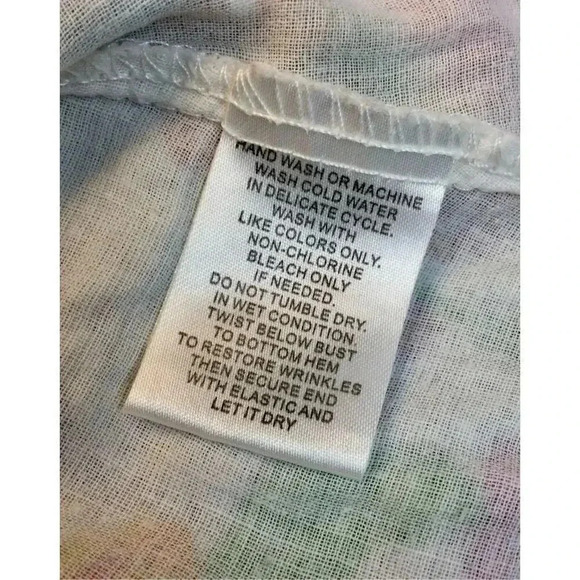 Derek Heart Womens Multi-Color Floral V-Neck Sleeveless Sundress Size Medium - Picture 7 of 9